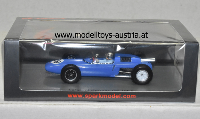 Lotus 24 Climax 1963 Bernard Collomb Deutschland GP 1:43