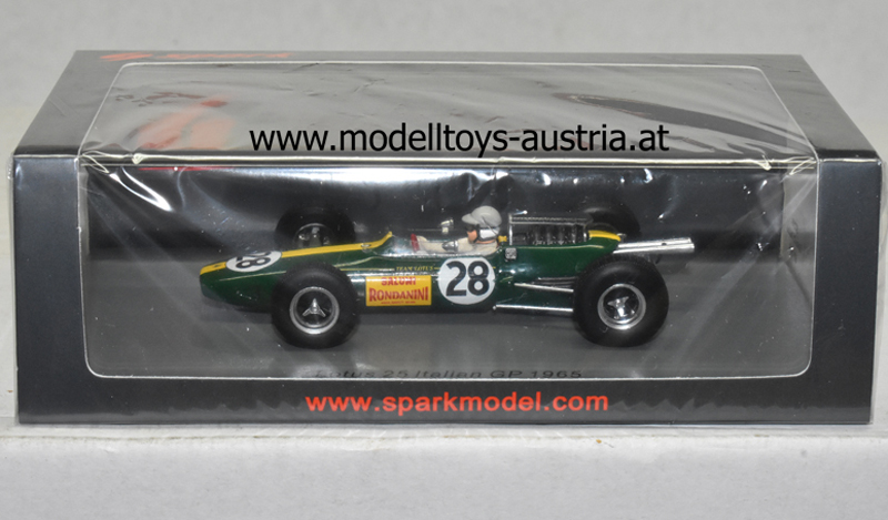 Lotus 25 Climax 1965 " Geki " Giacomo Russo Italien GP 1:43