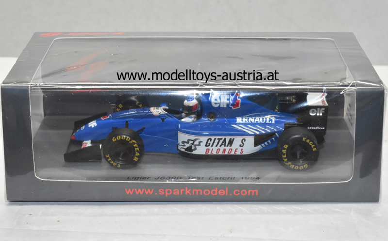 Ligier JS39B Renault 1994 Michael SCHUMACHER Test Estoril 12. Dezember 1994 1:43 Spark
