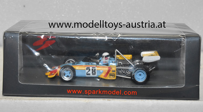 Brabham BT38 Ford 1972 F2 Carlos REUTEMANN 3rd Mallory Park 1:43