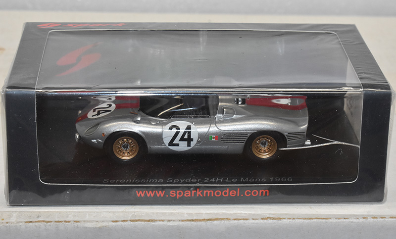 Serenissima Spyder 1966 Le Mans J-C. Sauer / J. de Mortemart 1:43