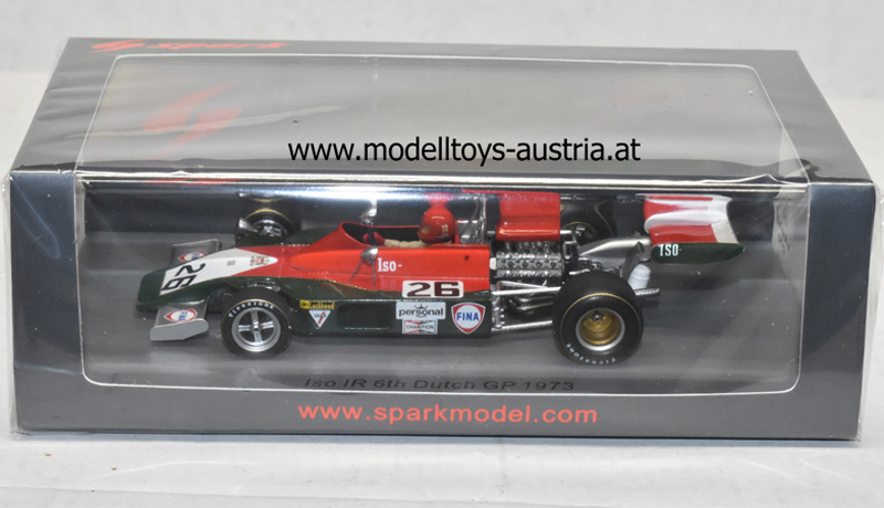 Iso IR Ford 1973 Gijs an Lennep Holland GP 1:43