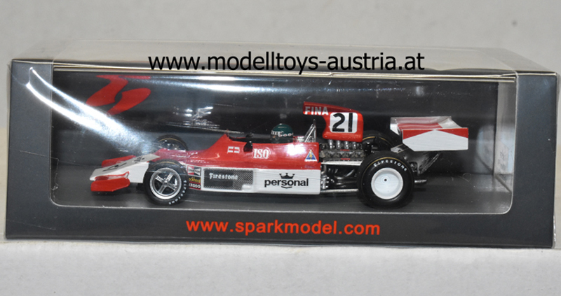 Iso FW Williams Ford 1974 Jacques Laffite Deutschland GP 1:43