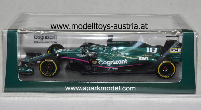 Aston Martin AMR21 Cognizant F1 2021 Lance STROLL Bahrain GP 1:43
