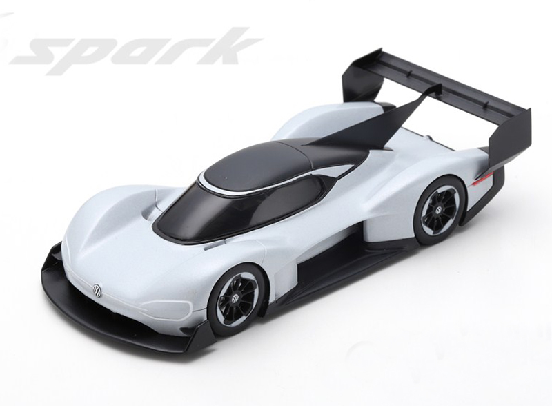 VW ID R 2018 Pikes Peak Concept Car hellgrau 1:43 Elektromobilität