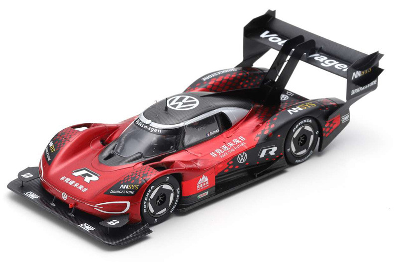 VW ID R 2019 Romain DUMAS TIANMEN SHAN BIG GATE ROAD RECORD 1:43 Elektromobilität