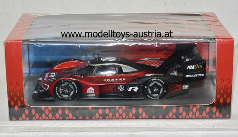 VW ID R 2019 Romain DUMAS TIANMEN SHAN BIG GATE ROAD RECORD 1:43 Elektromobilität