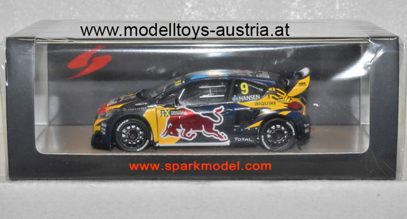 Peugeot 208 WRX 2020 3rd Race 7 World RX Spain 2020 Kevin Hansen 1:43