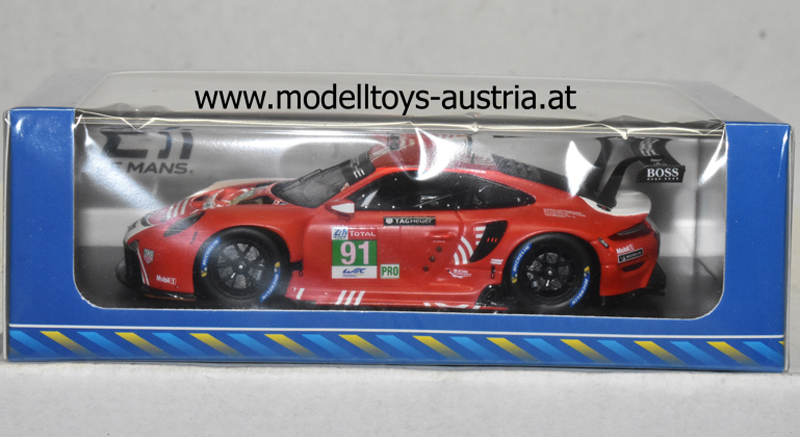 Porsche 911 RSR 2020 Le Mans 1st Hyperpole LMGTE Pro Class R. Lietz / F. Makowiecki / G. Bruni 1:43