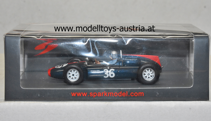 Cooper T53 Climax 1961 Roy SALVADORI England GP 1:43