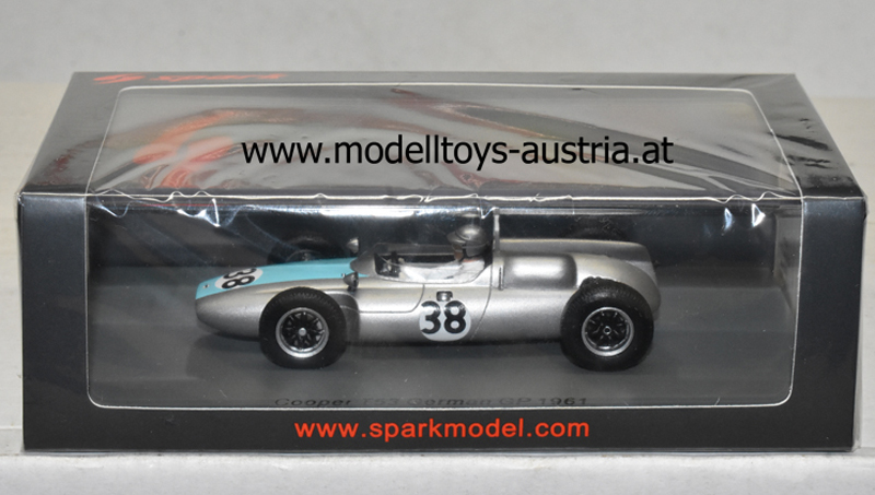 Cooper T53 Climax 1961 Bernard COLLOMB Deutschland GP 1:43