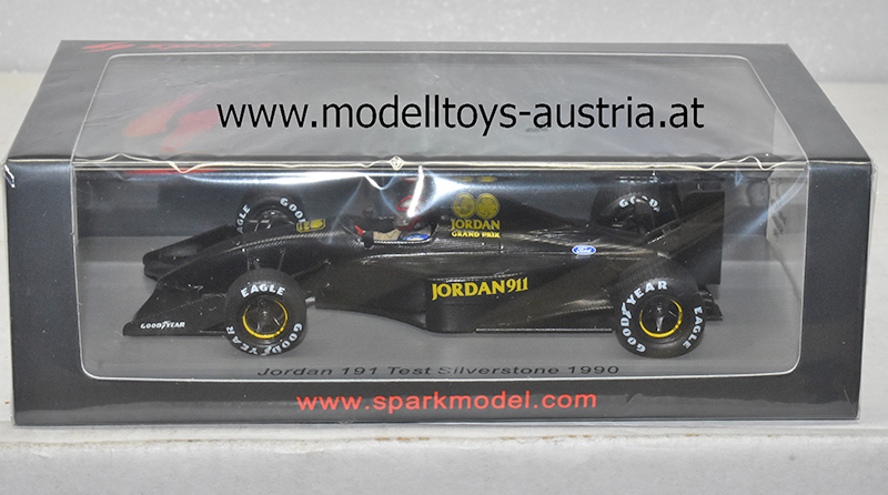 Jordan 191 Ford 1990 John WATSON Test Silverstone 1:43
