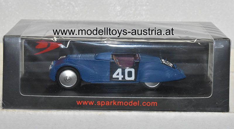 Chenard & Walcker Tank 1937 Le Mans C. CoOTLET / C. ROUX 1:43