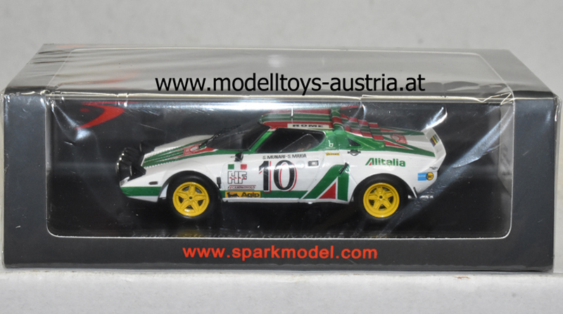 Lancia Stratos HF 1976 Rally Sieger Monte Carlo Sandro Munari / Silvio Maiga 1:43