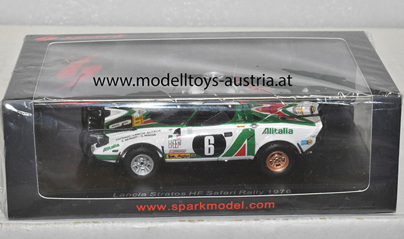 Lancia Stratos HF 1976 Rally Safari Sandro MUNARI / Silvio MAIGA 1:43