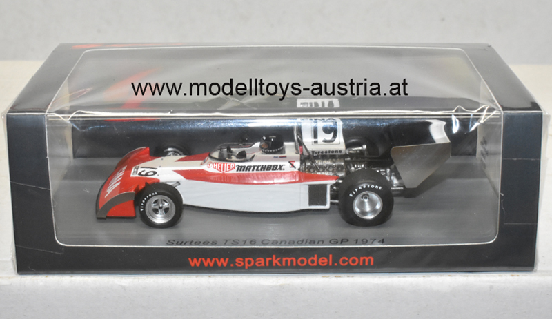 Surtees TS16 Ford 1974 Hemut KOINIGG Kanada GP 1:43