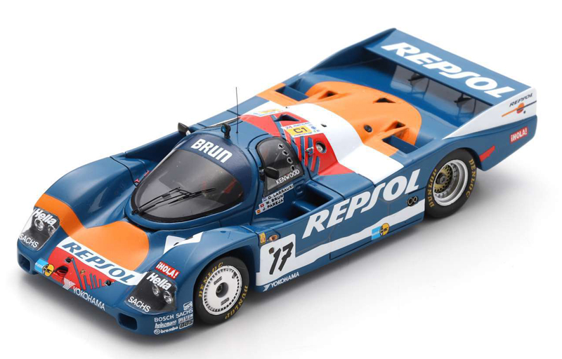 Porsche 962C 1989 Le Mans O. Larrauri / W. Brun / J. Pareja 1:43