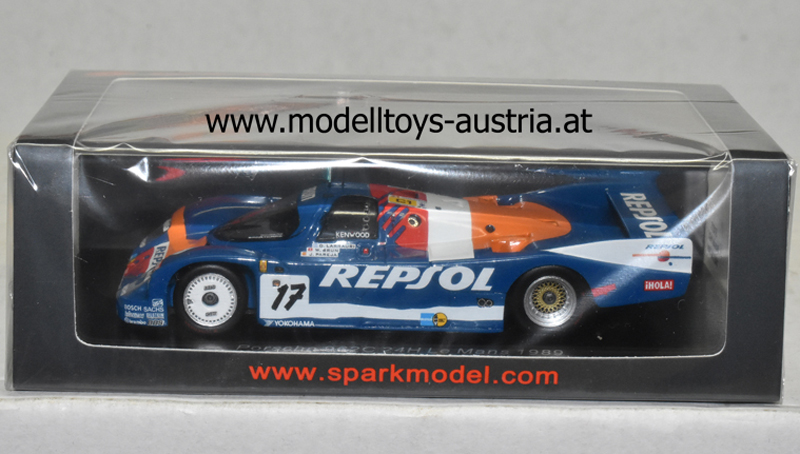 Porsche 962C 1989 Le Mans O. Larrauri / W. Brun / J. Pareja 1:43