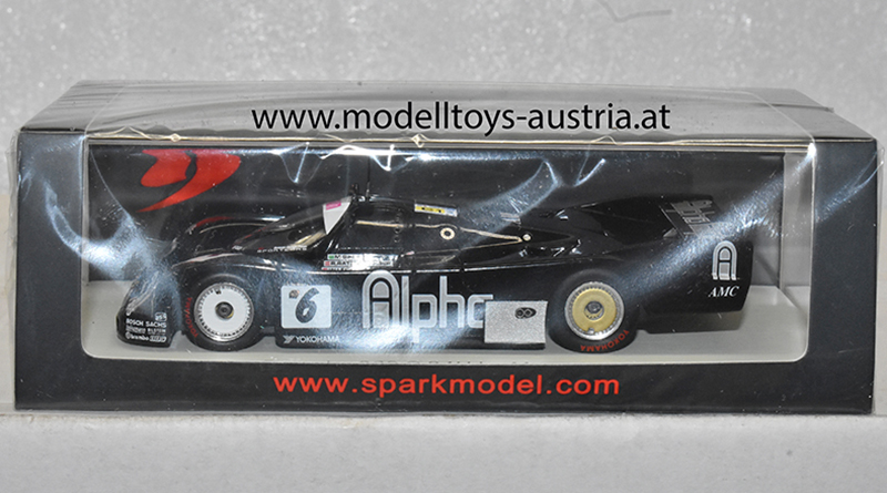 Porsche 962 C 1989 Le Mans Roland RATZENBERGER / Walter LECHNER / Maurizio Sandro SALA Brun Motorsport 1:43