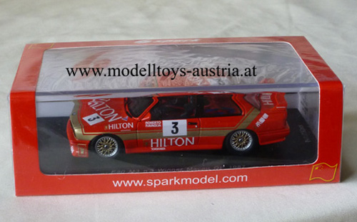 BMW E30 M3 1987 Sieger Macau GP Roberto RAVAGLIA 1:43