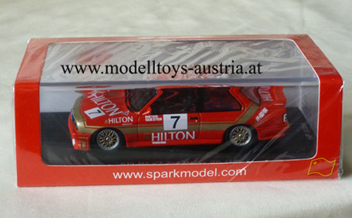 BMW E30 M3 1987 2.Macau Guia Race Dieter QUESTER Team SCHNITZER 1:43