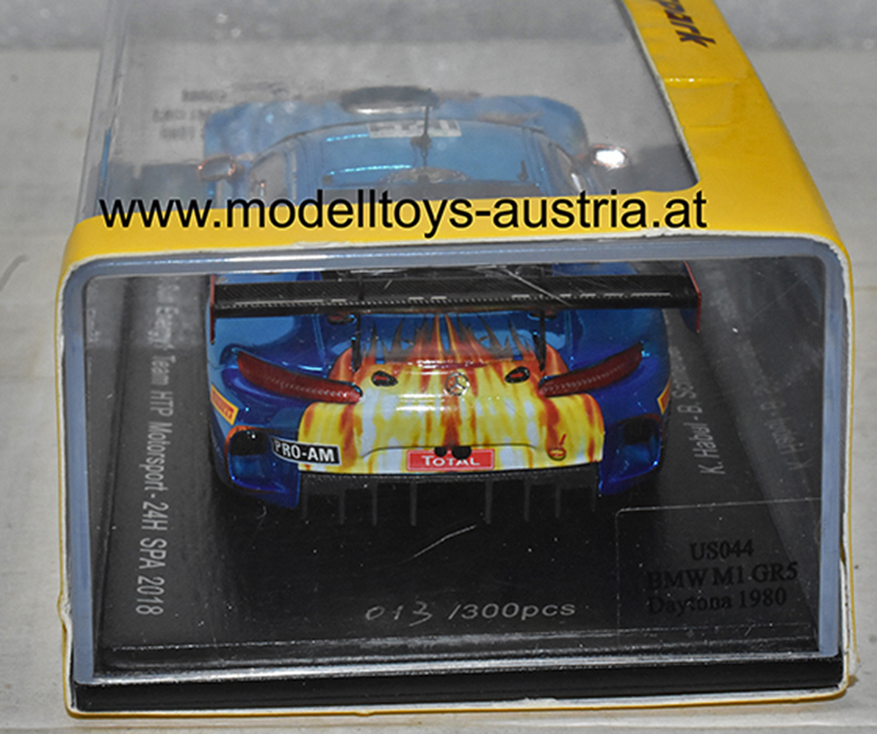 Mercedes Benz AMG GT3 2018 24H SPA Habul - Schneider - Jäger - Konrad Sun Energy 1 Team HTP Motorsport 1:43