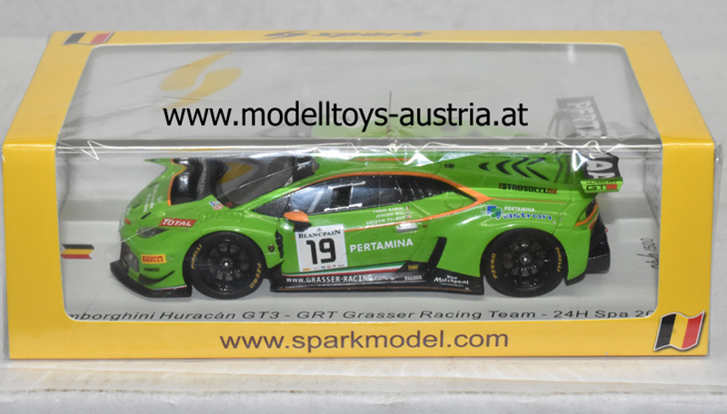 Lamborghini Huracan GT3 2015 Spa A. Palmer - J. Mul - F. Babini 1:43