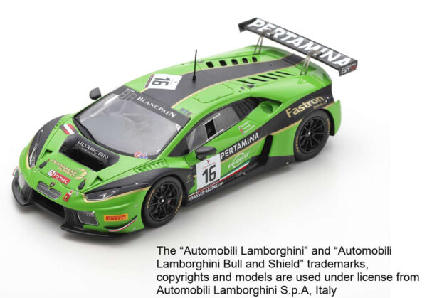 Lamborghini Huracan GT3 2016 Spa M. Bortolotti / J. Bleekemolen / R. Ineichen 1:43