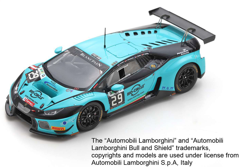 Lamborghini Huracan GT3 2016 Spa C. Zöchling - J. Gounon / L. Rettenbacher / R. Breukers 1:43
