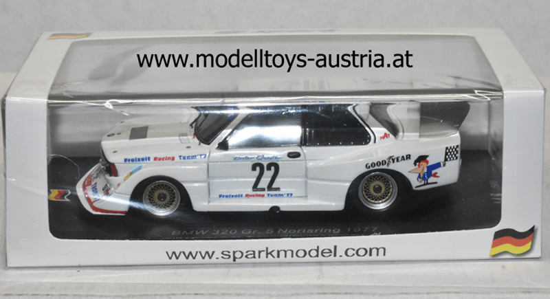BMW E21 320 Gr.5 1977 DRM Dieter QUESTER Norisring 1:43