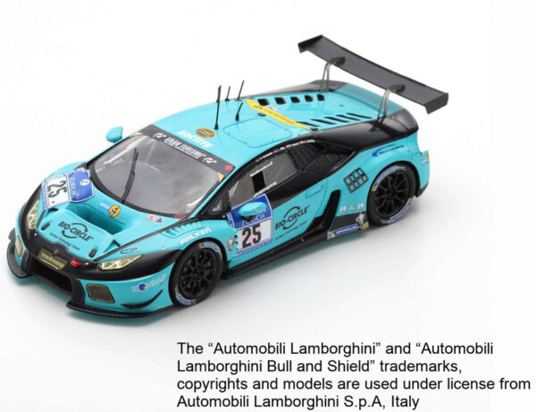 Lamborghini Huracan GT3 2016 Nürburgring F. Konrad - C. Zöchling - D. Farnbacher - L. Stolz KONRAD Motorsport 1:43