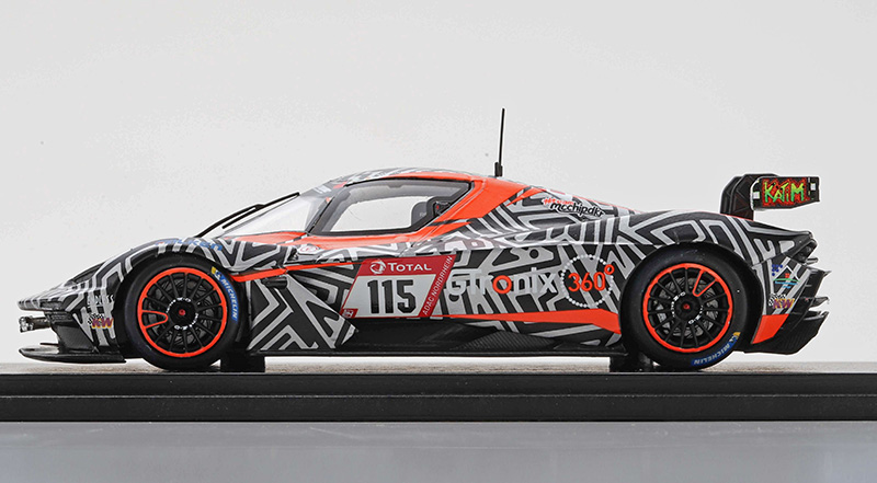 KTM X-BOW GTX 2021 24 Stunden Rennen Nürburgring SCHMIDTMANN / HAMMEL / BREUER / HEINEMANN 1:43