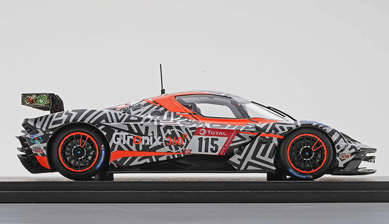 KTM X-BOW GTX 2021 24 Stunden Rennen Nürburgring SCHMIDTMANN / HAMMEL / BREUER / HEINEMANN 1:43