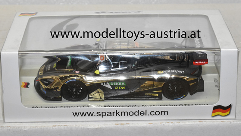 McLaren 720S GT3 DTM 2021 Nürburgring Christian KLIEN Team JP Motorsport 1:43