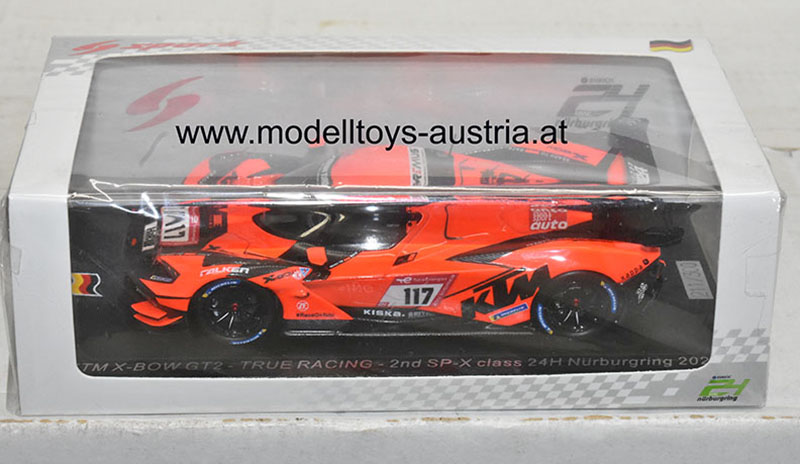 KTM X-Bow GT2 2020 24 Stunden Rennen Nürburgring Reinhard KOFLER / Ferdinand Stuck / Johannes Stuck / Markus Palttala 1:43