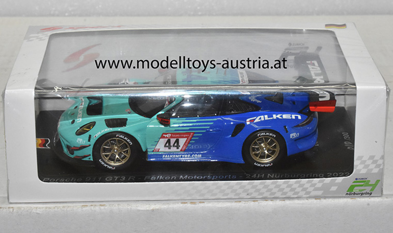 Porsche 911 GT3 R 2022 Nürburgring M. Ragginger / K. Bachler / A. Picariello / P. Pilet Falken Motorsport 1:43