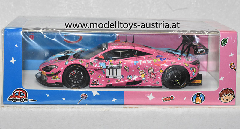 McLaren 720S GT3 2022 1.000 Km Race Circuit Paul Ricard Christian KLIEN / ABRIL / LIND No.111 JP Motorsport 1:43