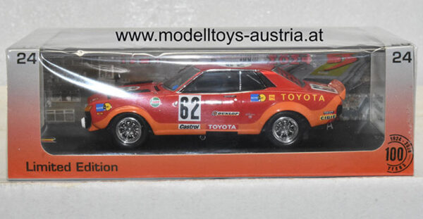 Toyota Celica TA22 GT 1973 Spa 24 Stunden Rennen ANDERSSON / KOTTULINSKY 1:43