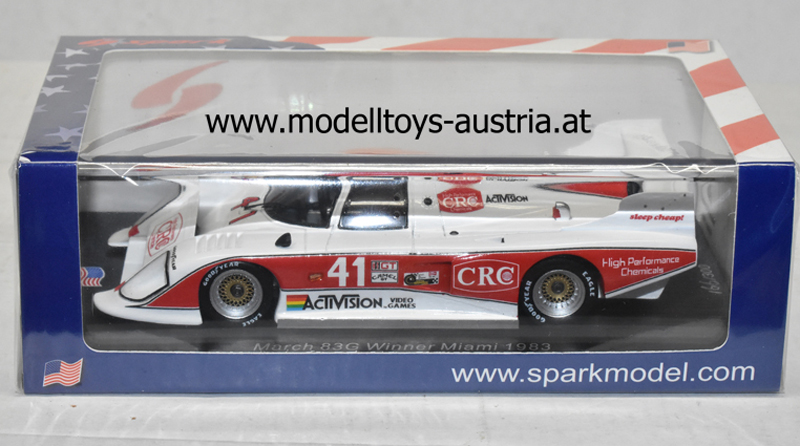 March 83G Chevrolet 1983 IMSA Miami Sieger Al HOLBERT 1:43