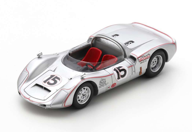 Porsche 906 1966 USRRC Bridgehampton Herb Wetanson 1:43