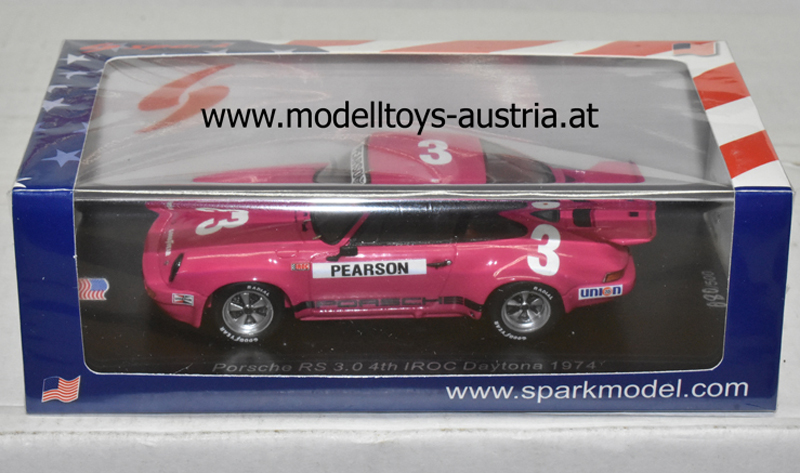 Porsche 911 RS 3.0 1974 IROC David Pearson Daytona 1:43