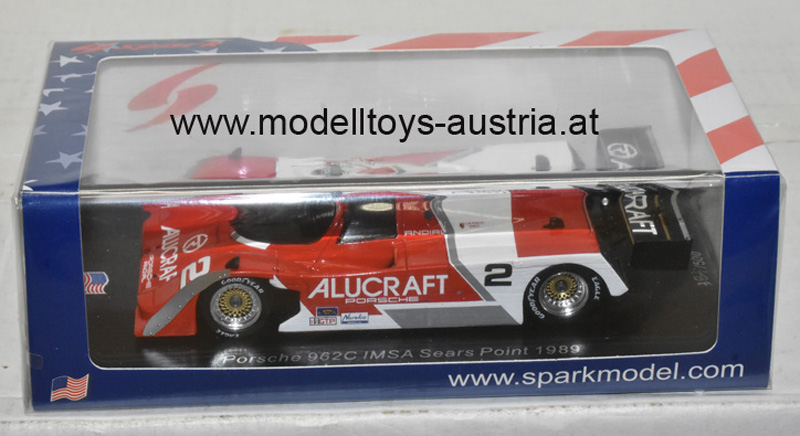 Porsche 962C 1989 IMSA Sears Point R. Herzog / M. Hytten 1:43