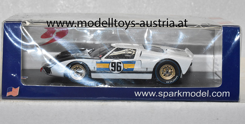Ford GT40 Mk2 1966 Daytona C. Amon / B. McLaren 1:43
