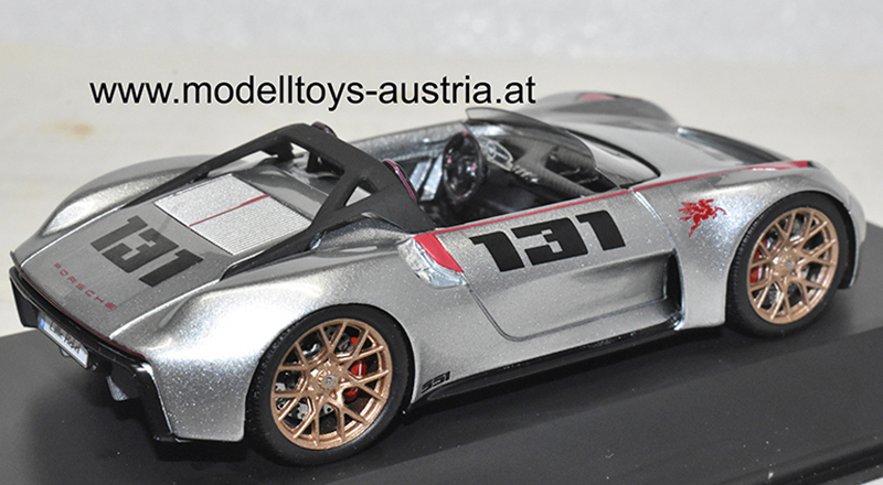 Porsche Vision Spyder silber metallik 1:43