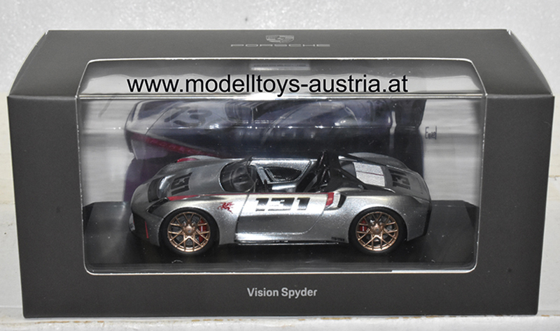 Porsche Vision Spyder silber metallik 1:43