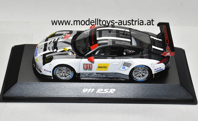 Porsche 911 991 Coupe RSR 2016 Präsentation Porsche Race 1:43