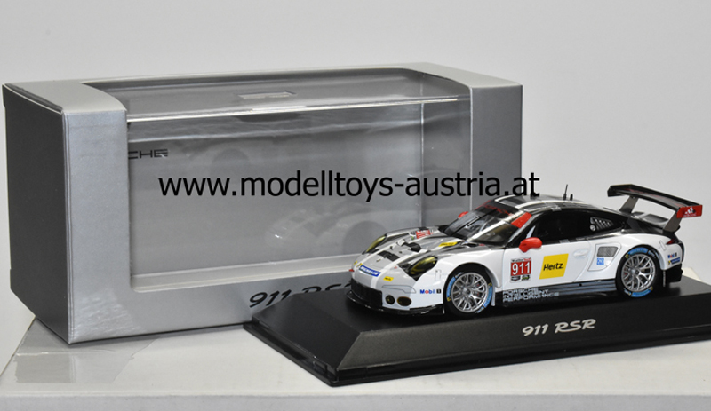 Porsche 911 991 Coupe RSR 2016 Präsentation Porsche Race 1:43