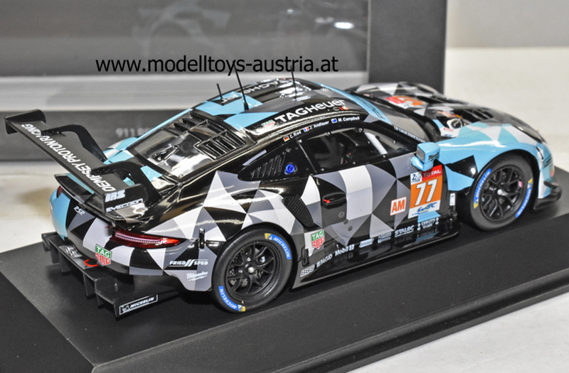 Porsche 911 991 RSR 2018 Le Mans 2018 / 2019 WEC Super Season Ried / Andlauer / Campbell TEAM Dempsey Proton Racing 1:43