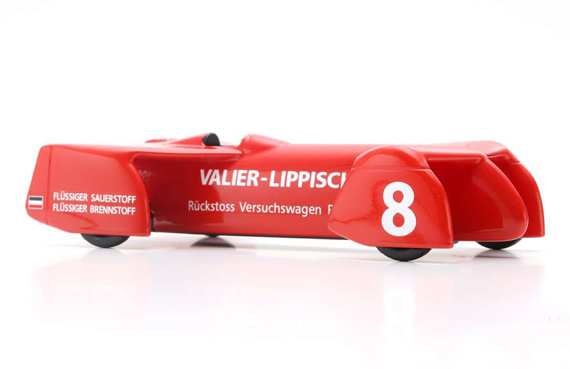 Valier Lippisch Vehicle 2 Rocket Car Streamlined Dreams 1928 rot 1:43