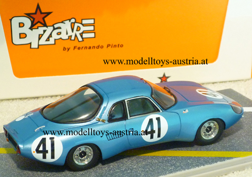 Rene Bonnet Renault 1963 Le Mans BASINI / BOUHARDE 1:43